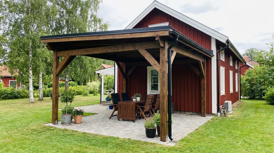 Altantak och skärmtak